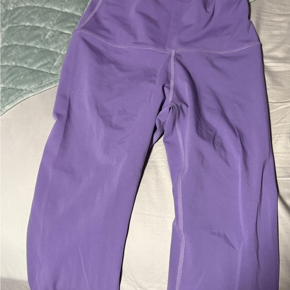 Purple High Waisted Leggings